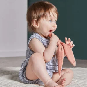 LeT Les enfants Terribles ANNEAU DE DENTITION EN SILICONE LAPIN - TERRACOTTA - Kaloo