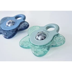 LeT Les enfants Terribles Anneau de dentition rafraichissant étoile Bleu - lot de 2 - BB&co
