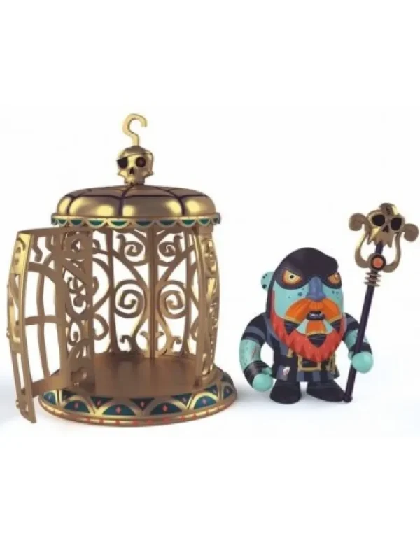 LeT Les enfants Terribles Arty Toys Pirates - Gnomus & Ze cage