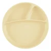 LET83700 Assiette antidérapante en silicone Minikoioi - Miel - BB&Co