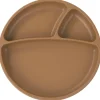 LET83700 Assiette antidérapante en silicone Minikoioi - Caramel
