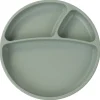 LET83700 Assiette antidérapante en silicone Minikoioi - Tilleul
