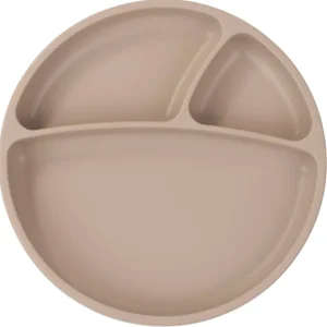 LET83700 Assiette antidérapante en silicone Minikoioi - Nude