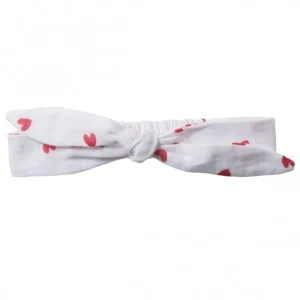 LET83700 Bandeau élastiqué coeurs