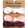 LET83700 Bandeau magique (1 bandeau extensible + 3 nœuds) - assortiment chic