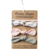 LET83700 Bandeau magique (1 bandeau extensible + 3 nœuds) - assortiment botanique