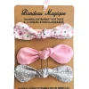 LET83700 Bandeau magique (1 bandeau extensible + 3 nœuds) - assortiment romantique