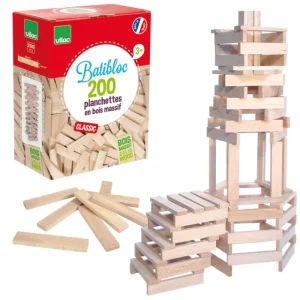 LET83700 Batibloc Classic - 200 planchettes en bois