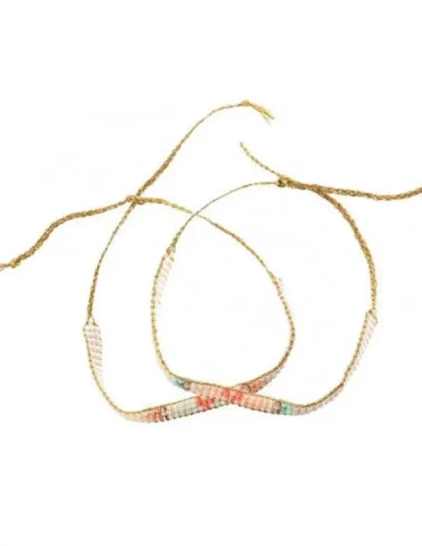 LeT Les enfants Terribles Bijoux Duo Bracelets Miyuki et coeurs