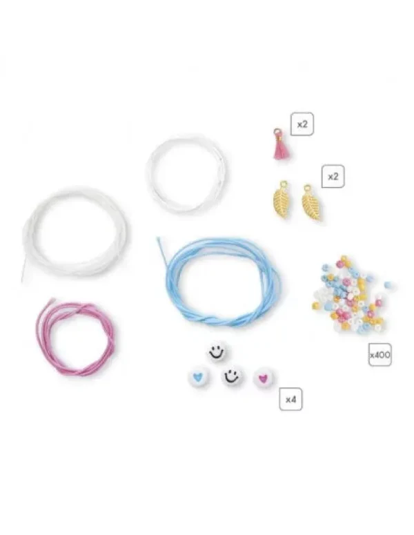 LeT Les enfants Terribles 6 bijoux fleurs en perles à créer