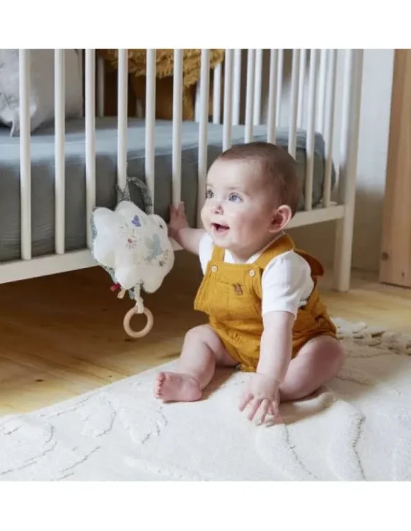 LeT Les enfants Terribles Boite à musique en tissu une souris verte