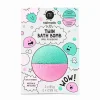 LET83700 Boule de bain duo : rose + lagon