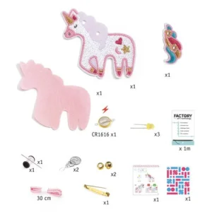 LeT Les enfants Terribles Broches lumineuses - Sweet licorne