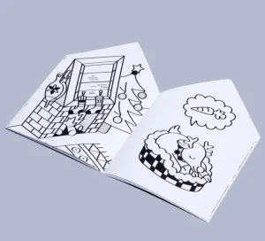 LET83700 Cahier de coloriage - L'atelier du Père Noël
