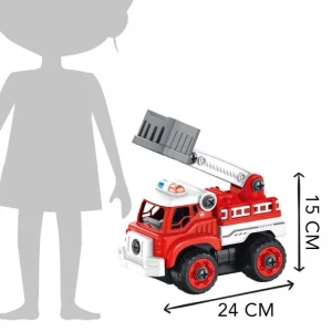 LET83700 Camion Pompier RC - Buki - 3 ans