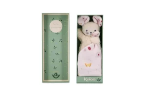 LeT Les enfants Terribles Carré Douceur Doudou Souris Jolie Marguerite 17 cm