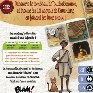 Enfant LeT Les enfants Terribles CARTAVENTURA ODYSSEE : LE SECRET DES PHARAONS - Blackrock