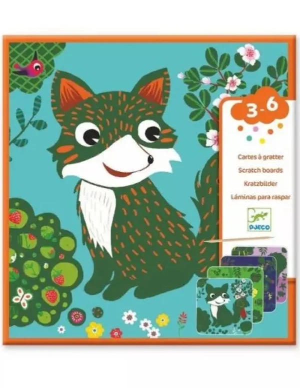 LeT Les enfants Terribles Cartes à gratter des petits -  petite bêtes