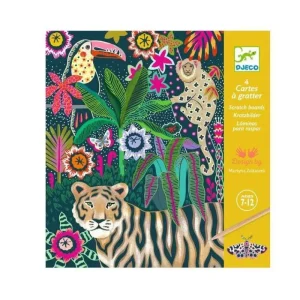 LET83700 cartes a gratter - rococo - Djeco