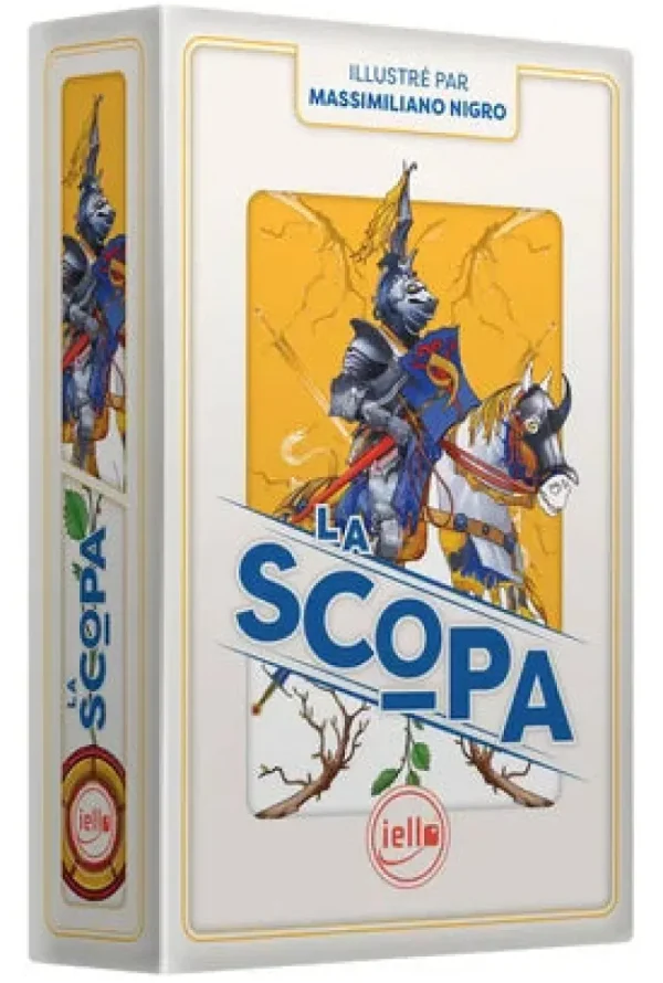 LET83700 Cartes  traditionnelles - Scopa -Iello