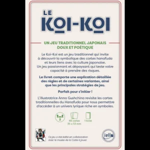 LET83700 Cartes traditionnelles -Koi Koi -Iello