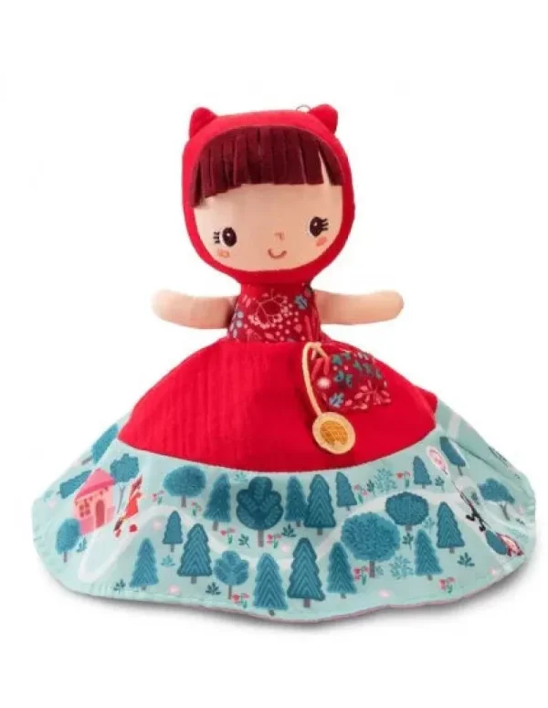 LET83700 Chaperon rouge marionnette révérsible