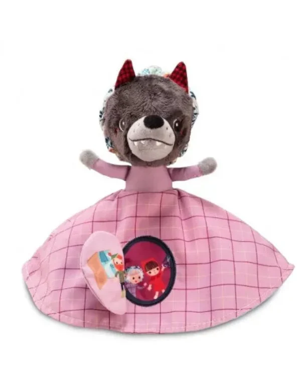 LET83700 Chaperon rouge marionnette révérsible
