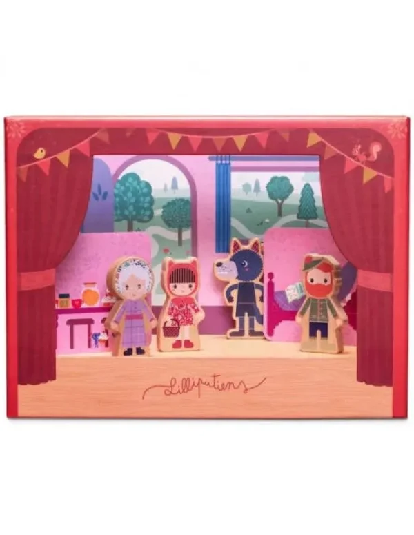 LET83700 Chaperon rouge théatre aimante