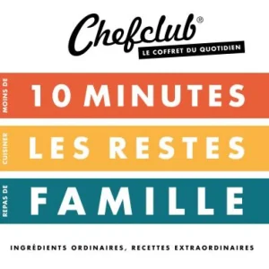 LET83700 Chefclub - Coffret du quotidien : Moins de 10 minutes  Cuisiner les restes les Repas de famille