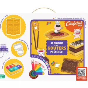 LET83700 Chefclub - Coffret Kids : Je cuisine mes goûters préférés