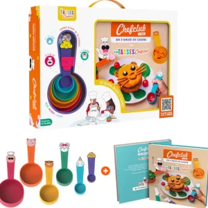 LET83700 Chefclub - Coffret Kids : On s'amuse en cuisine avec les Tasses