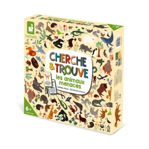 Enfant LeT Les enfants Terribles Cherche et trouve - Animaux menacés