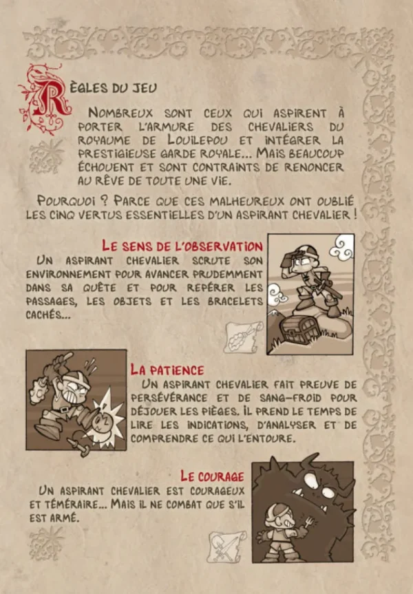LeT Les enfants Terribles Chevaliers livre 1 - La BD dont tu es le héros