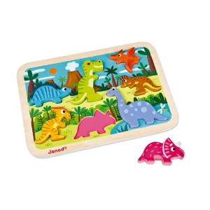 LeT Les enfants Terribles Chunky Puzzle Dinosaures