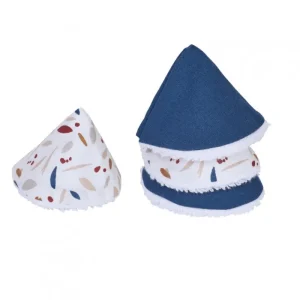 LET83700 Cônes pare-pipi x4 terrazzo /indigo