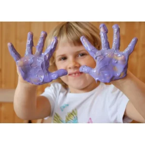 LeT Les enfants Terribles Coffret 4 pots "Luka" peinture aux doigts naturelle & vegan