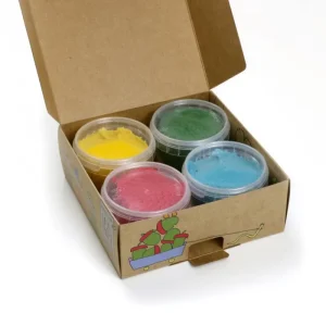 LeT Les enfants Terribles Coffret 4 pots "Yuki" pâte à modeler naturelle & vegan