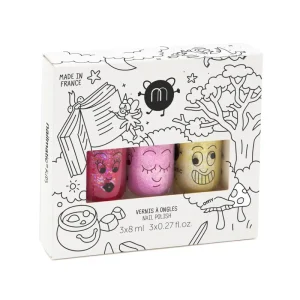 LET83700 Coffret 3 vernis - Magic Forest