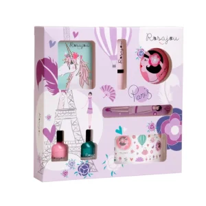 LET83700 Coffret maquillage fard à joues "Années 20" - Rosajou