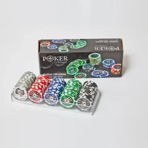 LET83700 Coffret Poker 100 jetons