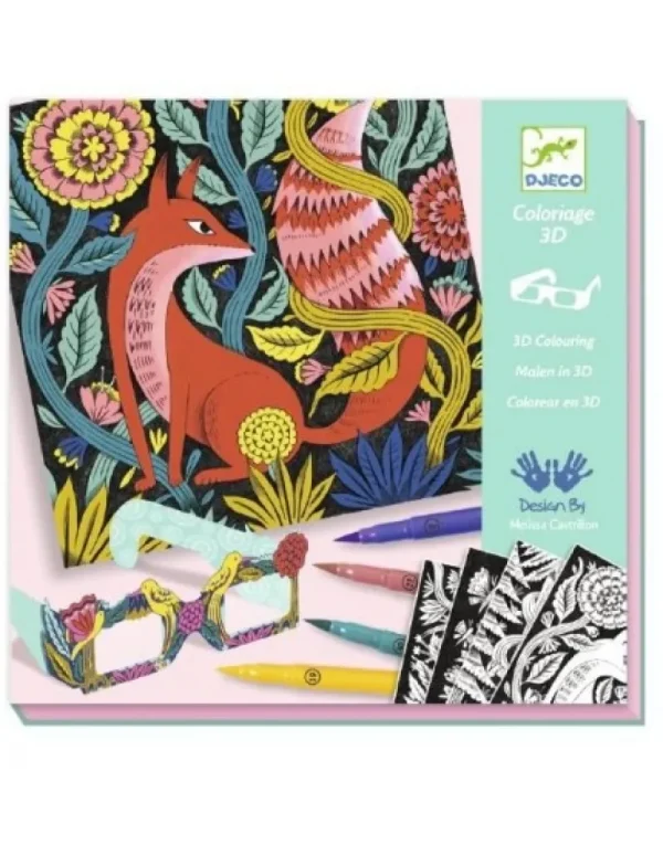 LeT Les enfants Terribles Coloriage 3D forêt fantastique