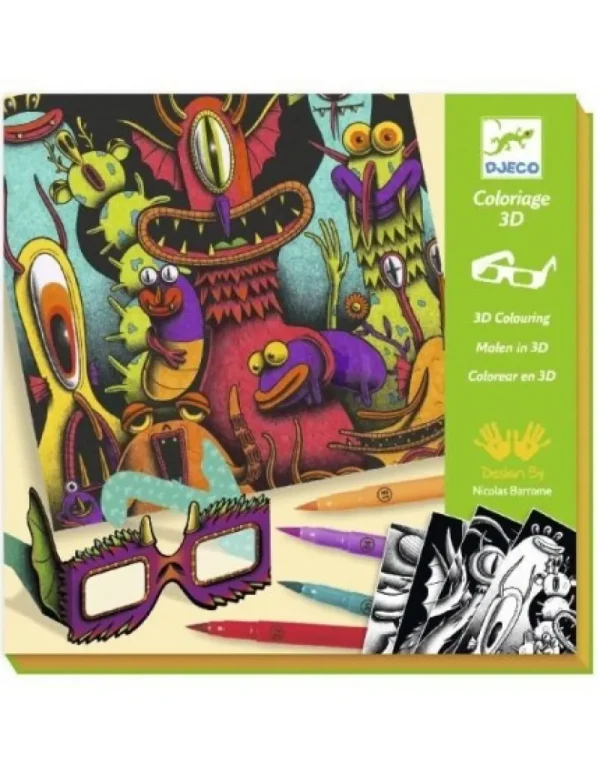 LeT Les enfants Terribles Coloriage 3D Funny Freaks