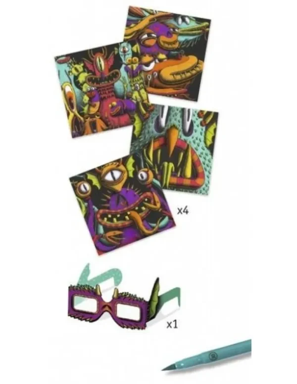 LeT Les enfants Terribles Coloriage 3D Funny Freaks