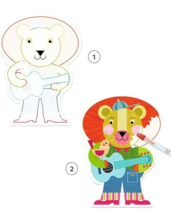 LeT Les enfants Terribles Coloriage magique - Animalo-Len