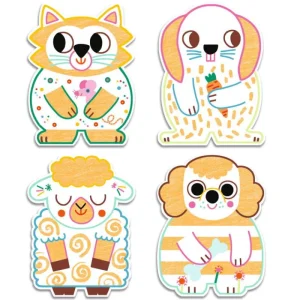 LeT Les enfants Terribles Coloriage magique - Animaux familiers - Djeco