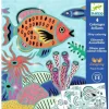LET83700 COLORIAGES BRILLANTS - SOUS LA MER - Djeco