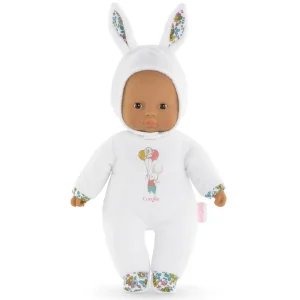 LET83700 Corolle - Babipouce petit coeur lapin blanc