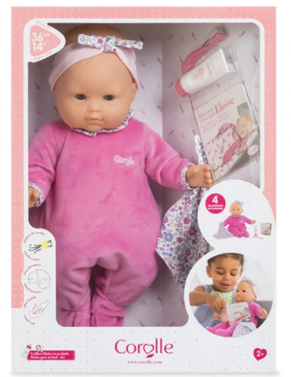 LET83700 Corolle - Coffret Eloïse va au dodo