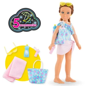 LET83700 Corolle - Coffret Zoé à la plage