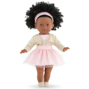LET83700 Corolle - Ensemble cours de danse rose et Or